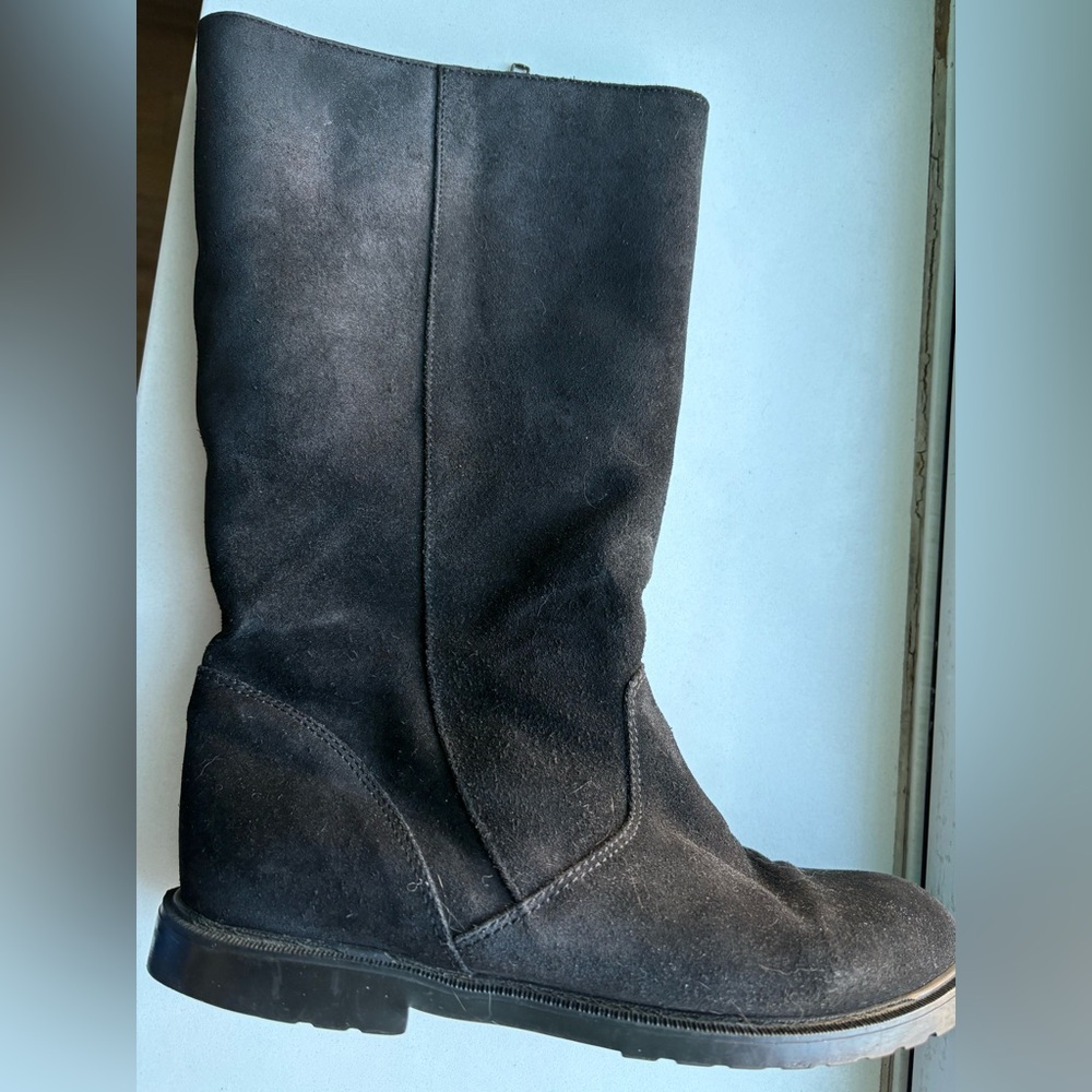 La Canadienne Waterproof Shearling Boots Sz 7 good condition MADE IN CANADA